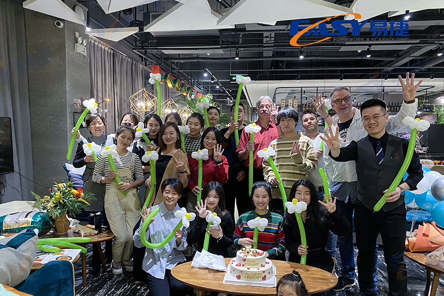Celebración del aniversario del andamio fácil de Tianjin