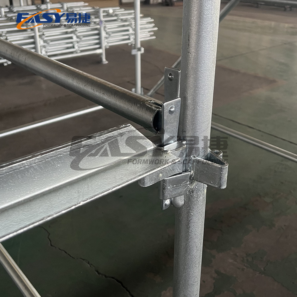 Sitios de construcci&oacute;n comerciales est&aacute;ndar galvanizados de Kwikstage del andamio