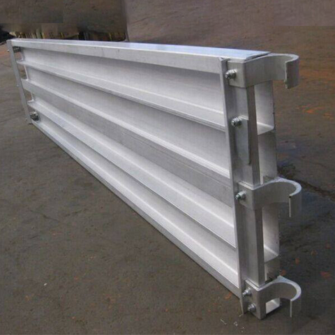 Tablón de andamio de aluminio liviano