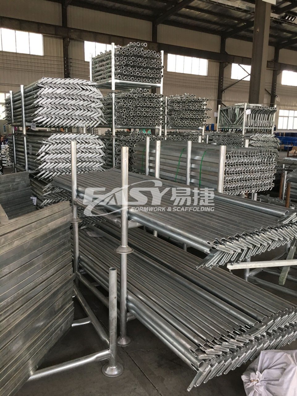 Andamios modulares Kwikstage Ledger Proyectos de edificios industriales