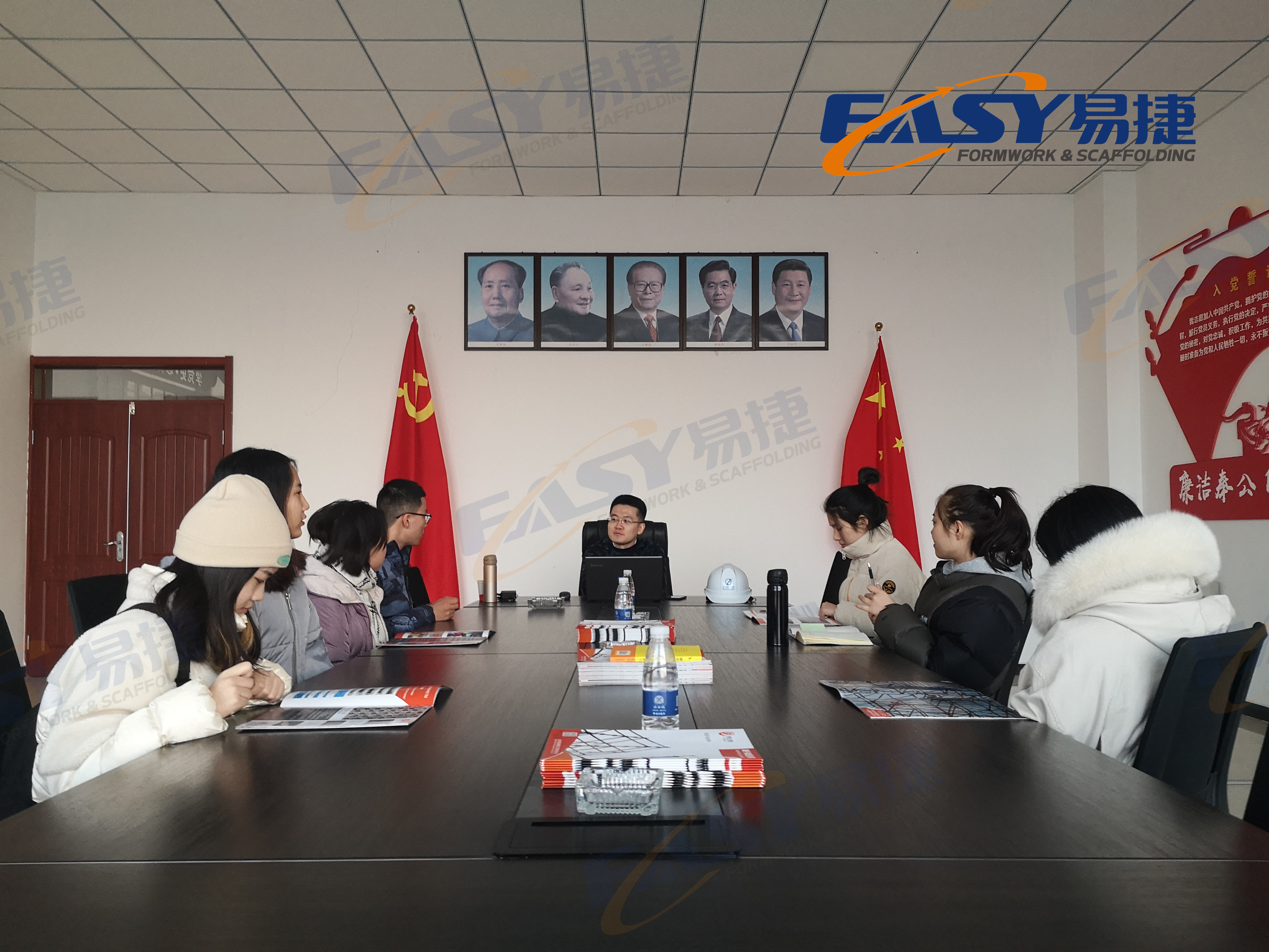 2. Aprendizaje en nuestra f&aacute;brica de andamios Ringlock (2)