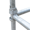 Proyectos de construcción pesada de andamio estándar Cuplock galvanizado