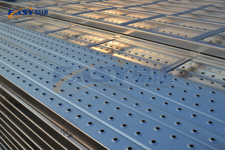 Tablón de andamio antideslizante portátil para construcción