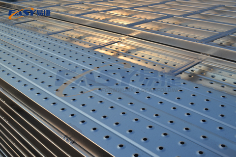 Tablón de andamio antideslizante portátil para construcción