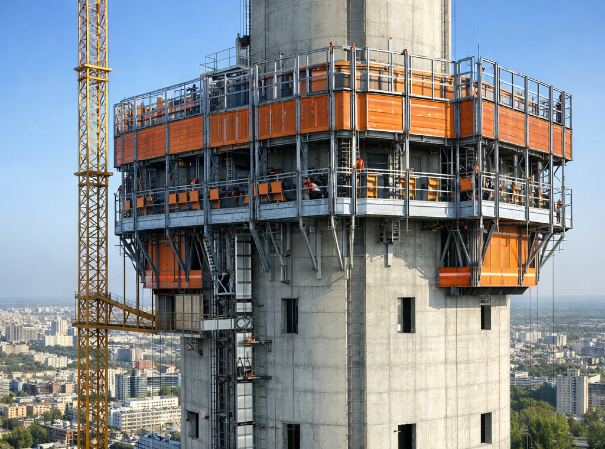 self climbing formwork encofrado autotrepante